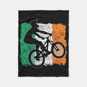 Coole Irland-Flagge Vintage-Irische-Flagge Mtb-Mou Fleecedecke