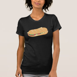 Coole Isometrische Sub Sandwich T-Shirt