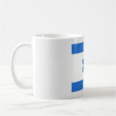 Coole israelische Flagge Kaffeetasse (Links)