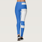 Coole israelische Flagge Leggings (Rückseite)