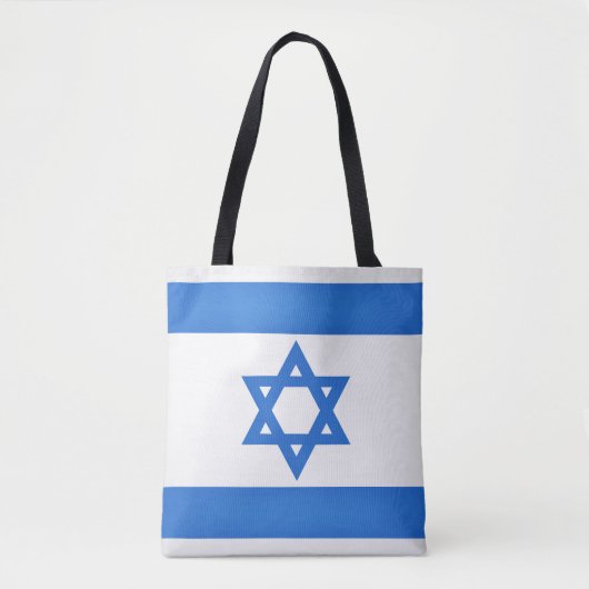 Coole israelische Flagge Tasche (Vorderseite)