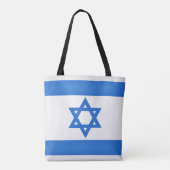 Coole israelische Flagge Tasche (Rückseite)