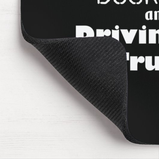 Coole Jagd auf Enten und LKW Mousepad (Ecke)