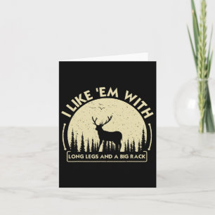 Coole Jagdkunst für Männer Wildli Jagd Karte