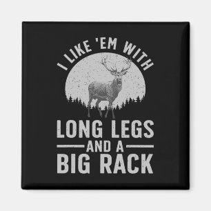 Coole Jagdkunst für Männer Wildli Jagd Magnet