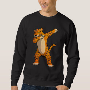 Coole Jaguarkunst Männer Frauen Kinder Katze Jagu Sweatshirt