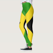 Coole jamaikanische Flagge Leggings (Links)