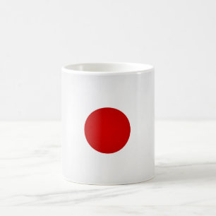 Coole japanische Flagge Kaffeetasse
