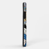Coole japanische Kriegerheldsamurai-Schädelkunst Case-Mate iPhone Hülle (Hinten/Rechts)