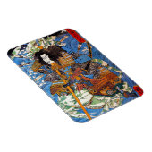 Coole japanische Legendäre Samurai Sanin Warrior A Magnet (Rechte Seite)