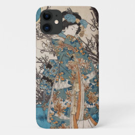 Coole japanische Maiko geisha Vintag Lady art Case-Mate iPhone Hülle