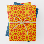 coole japanische Muster Party Wrapping Paper Sheet Geschenkpapier Set (Beispiel)