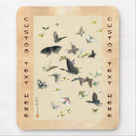 Coole japanische Vintage ukiyo-e Mousepad