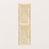 Coole japanische Vintage Ukiyo-e Wasserfall Hokusa Visitenkarten (Innenseite Aufgefaltet)