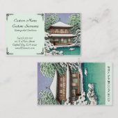 Coole japanische visitenkarte (Vorne/Hinten)