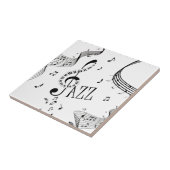 Coole Jazz-Musik Fliese (Seite)