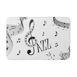 Coole Jazzmusik Badematte