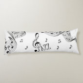 Coole Jazzmusik Seitenschläferkissen (Rückseite)