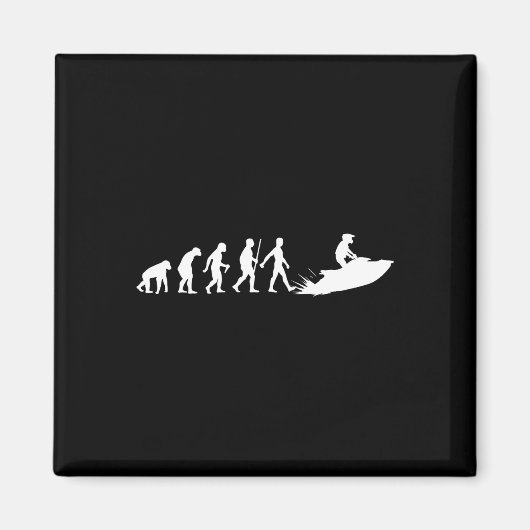 Coole Jet Ski für Männer Evolution Wasserski Magnet (Vorne)