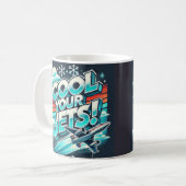 Coole Jets Kaffeetasse (Vorderseite Links)