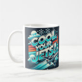Coole Jets Kaffeetasse (Links)
