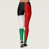 Coole jordanische Flagge Leggings (Rückseite)