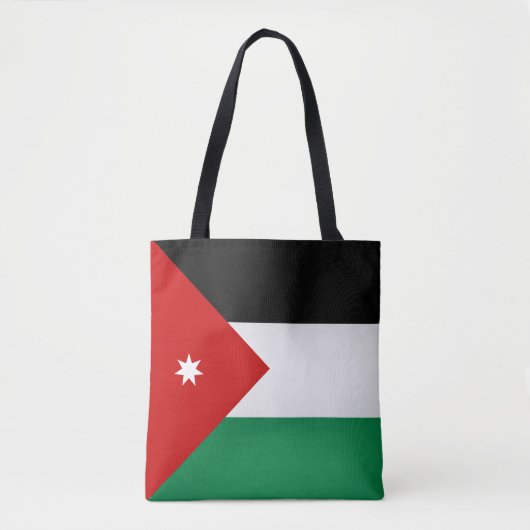 Coole jordanische Flagge Tasche (Vorderseite)