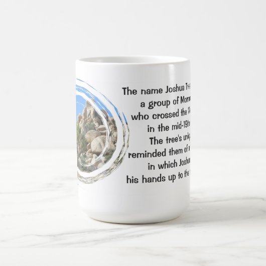 Coole Joshua-Baum-Tasse! Kaffeetasse (Mittel)