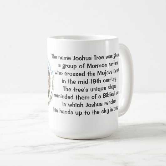 Coole Joshua-Baum-Tasse! Kaffeetasse (VorderseiteRechts)