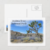 Coole Joshua Tree Postcard! Postkarte (Vorne/Hinten)
