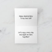 Coole Jubiläumskarte Karte (Innenseite)