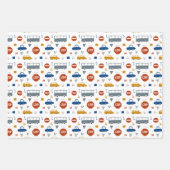 coole Jungen gekacheltes Party Geschenkpapier Set (Vorderseite 2)