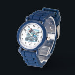 Coole Jungen Monster-LKW geben Namen Armbanduhr<br><div class="desc">Coole Jungen Monster-LKW geben Namen aufpassen</div>