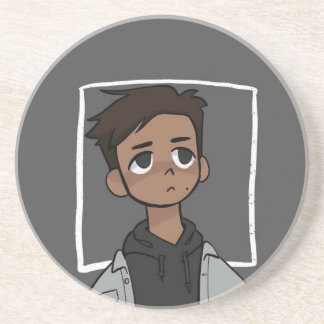 coole Jungenart Getränkeuntersetzer