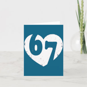 Coole Jungs Sechs Sieben 67 Meme Valentinstag Karte