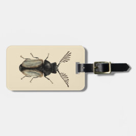 Coole Käfer-Insektenkunst Gepäckanhänger