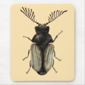 Coole Käfer-Insektenkunst Mousepad (Vorne)