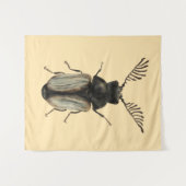 Coole Käfer-Insektenkunst Wandteppich (Vorderseite (Horizontal))