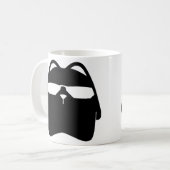 Coole Kaffee-Tasse, geheimer Agent, Sonnenbrille Kaffeetasse (Vorderseite Links)