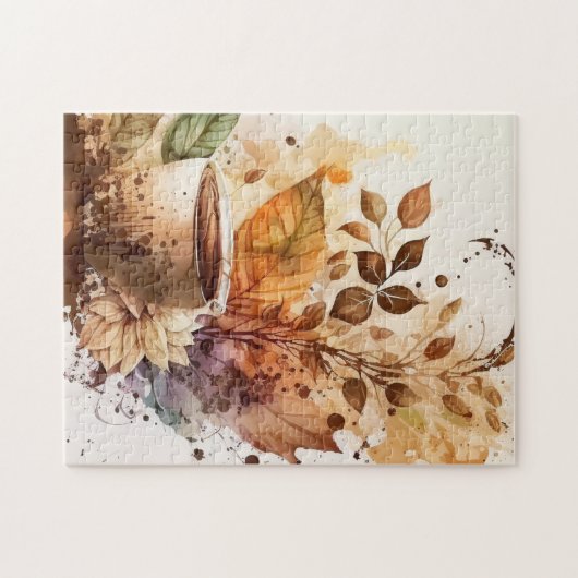 Coole Kaffeeliebhaber Puzzle (Horizontal)