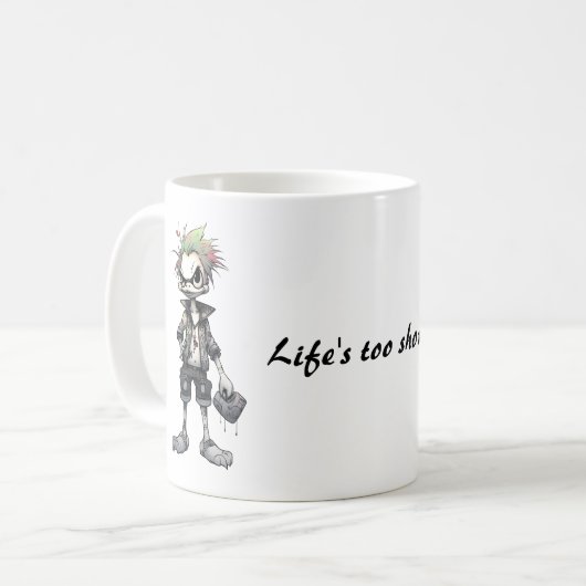 Coole Kaffeetassen (Vorderseite Links)