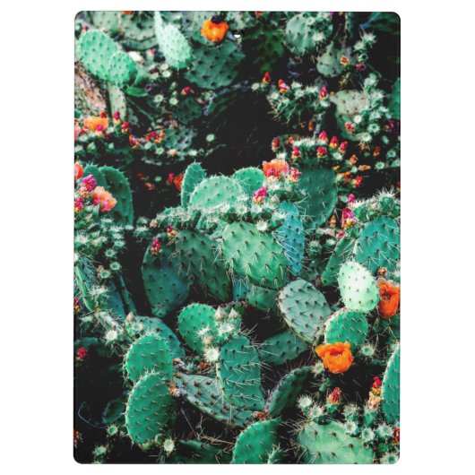 Coole Kaktus-Zwischenablage Klemmbrett (Rückseite)