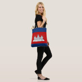 Coole Kambodscha-Fahne Tasche (Am Model)