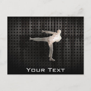 Coole Kampfkunst Postkarte