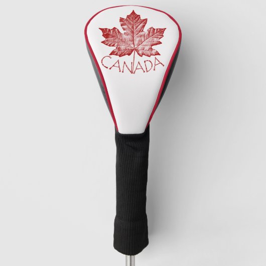 Coole Kanada Golf Vintage Kanada Driver Cover Headcover (Vorderseite)