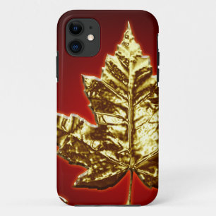 Coole Kanada iPhone Hülle Gold Kanada Blatt Cases