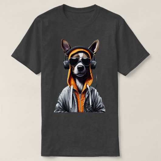 Coole Kanine T-Shirt (Design vorne)