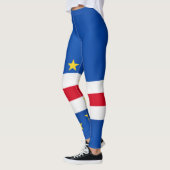 Coole kap-verdische Fahne Leggings (Links)
