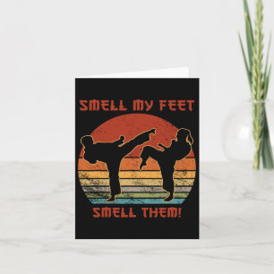 Coole Karate Geschenke für Jungen Mädchen duften F Karte