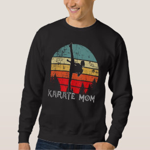 Coole Karate Mama japanische Kampfkunst für Mütter Sweatshirt